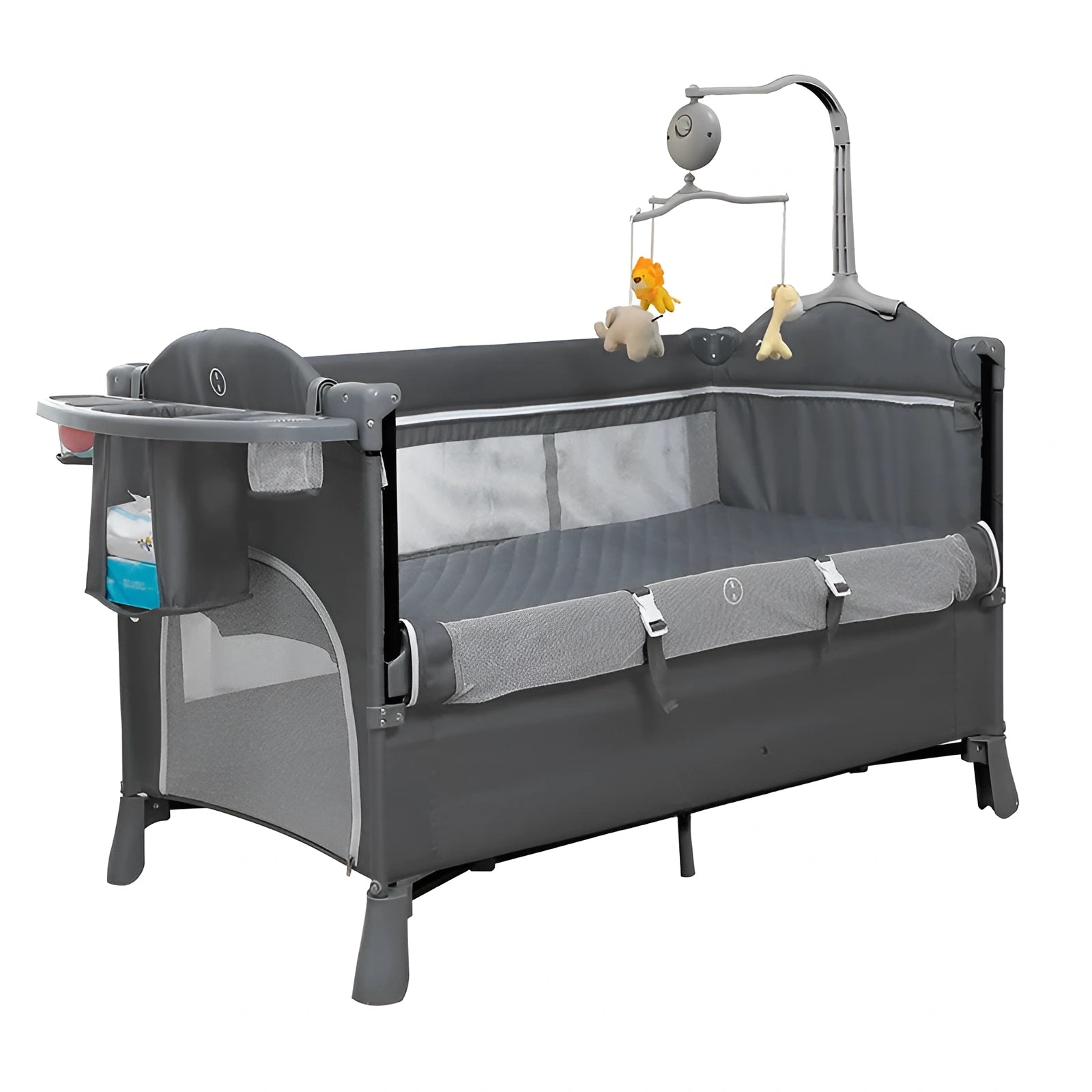 Barnsäng Bedside Crib Standard by LV - Resesäng