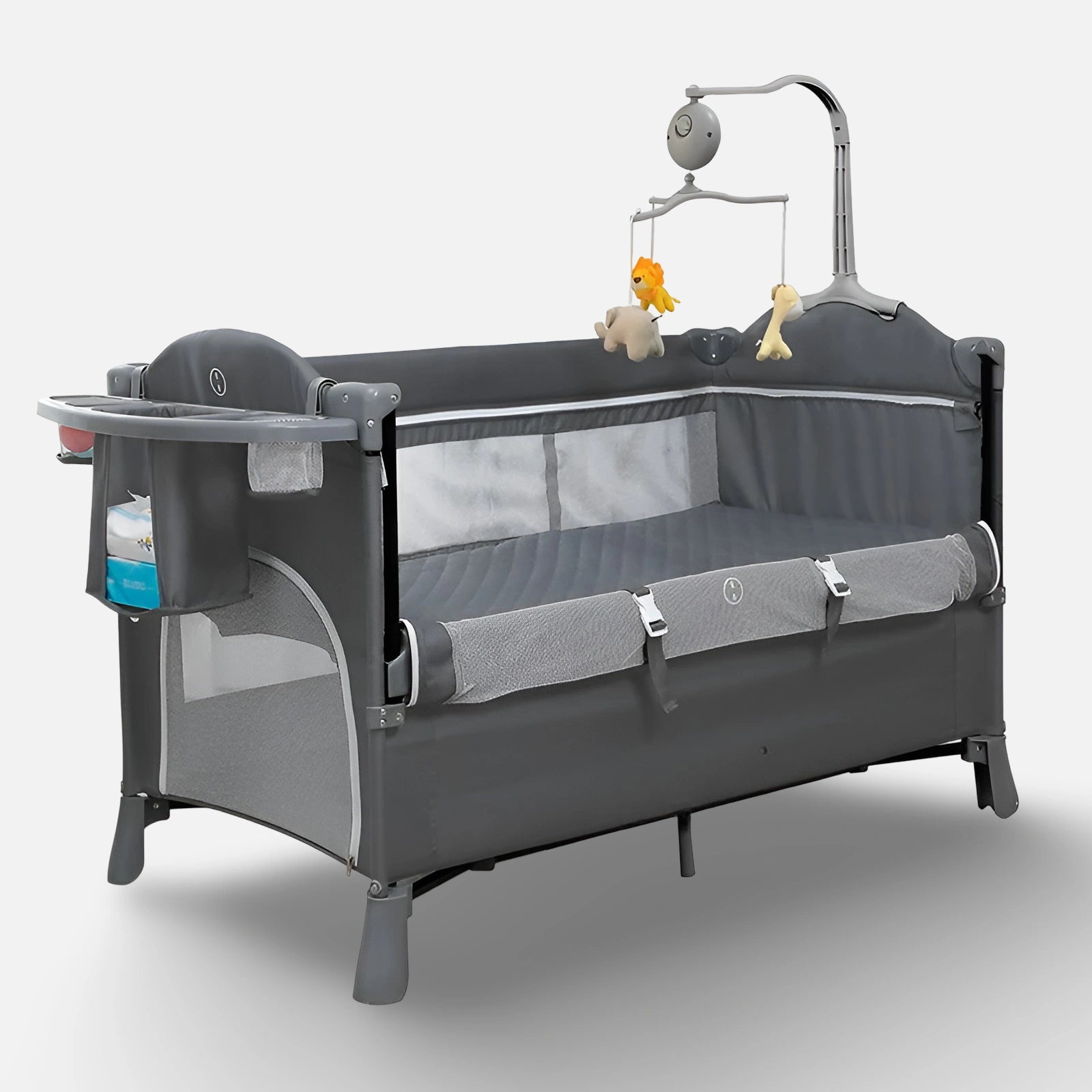 Barnsäng Bedside Crib Standard by LV - Resesäng