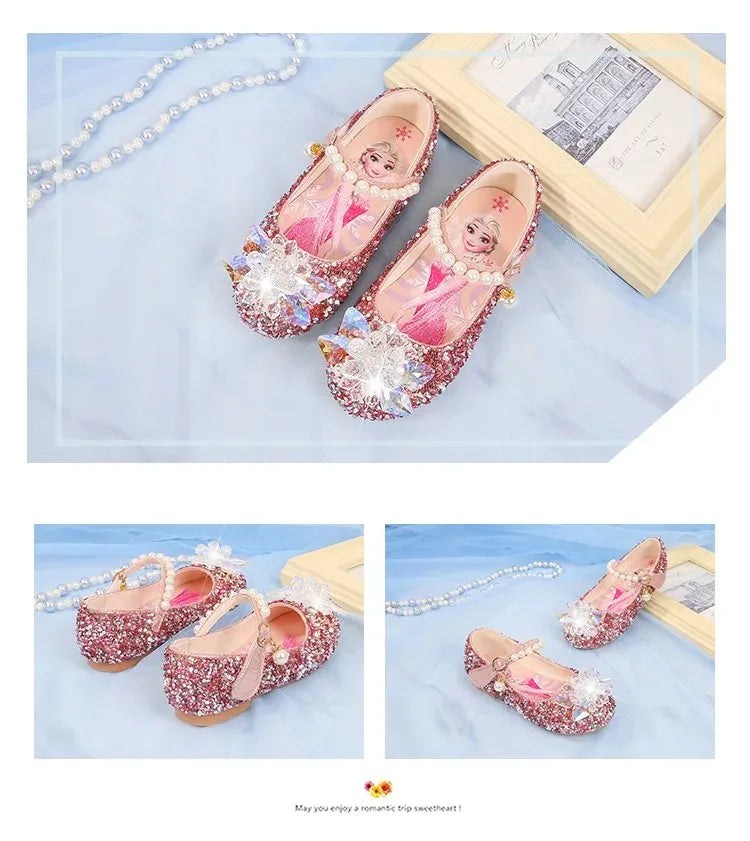 Frost Barnskor Glittriga Elsa