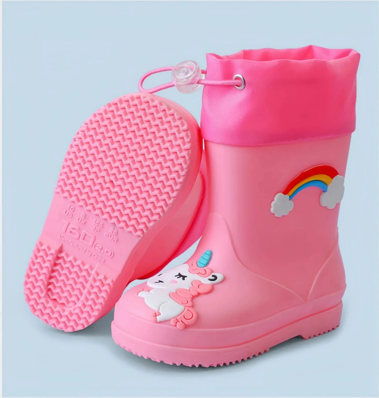 Gummistövlar Barn - Rosa Unicorn