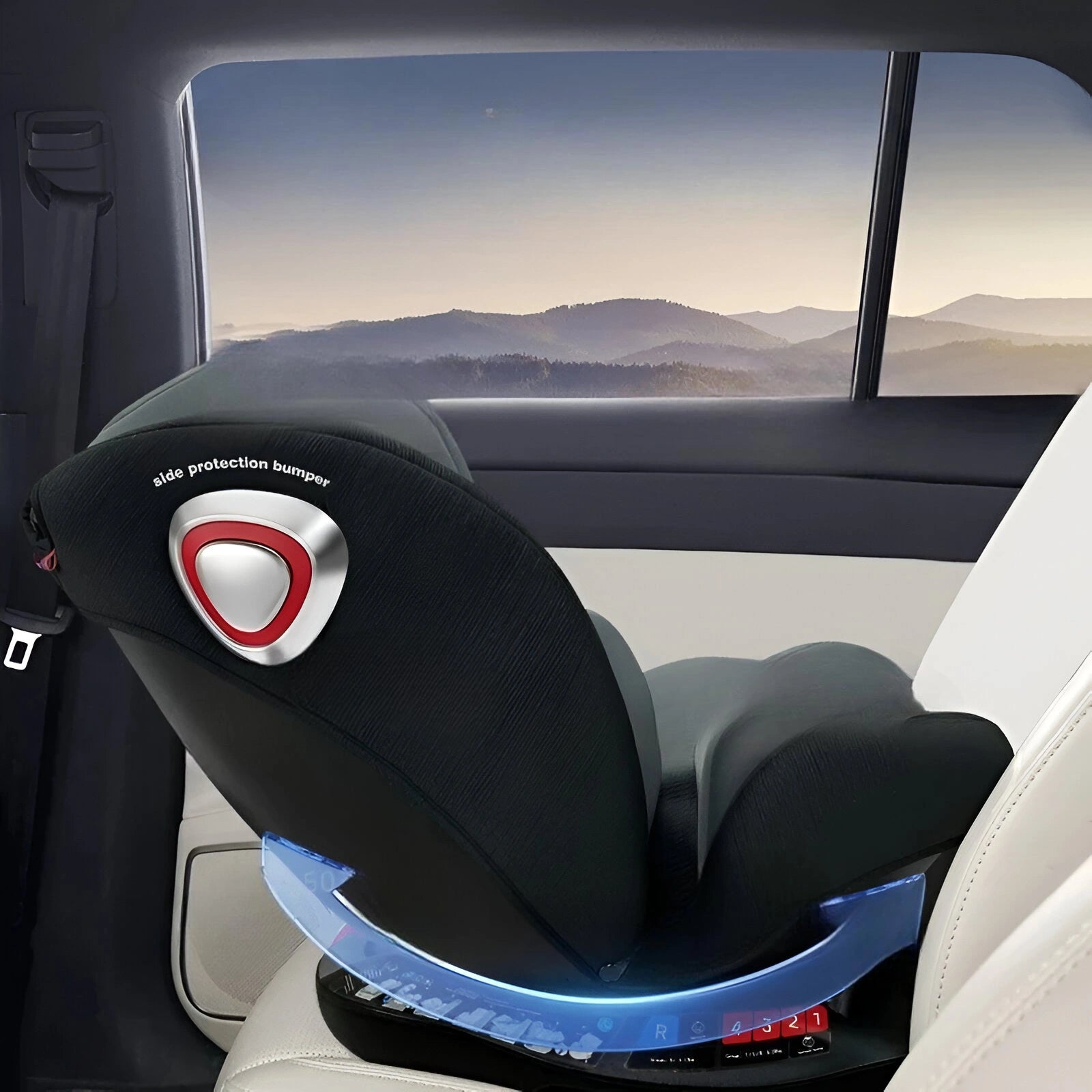 Bilbarnstol 360° ToSecure by LV - ISOFIX Interface