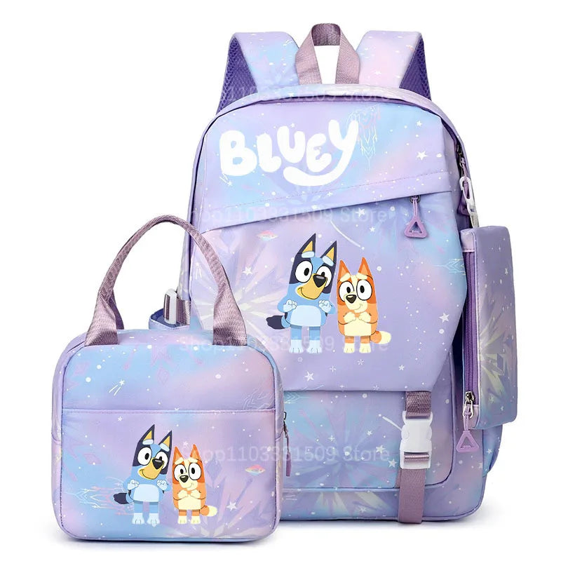 Bluey Ryggsäck 3-delars Set