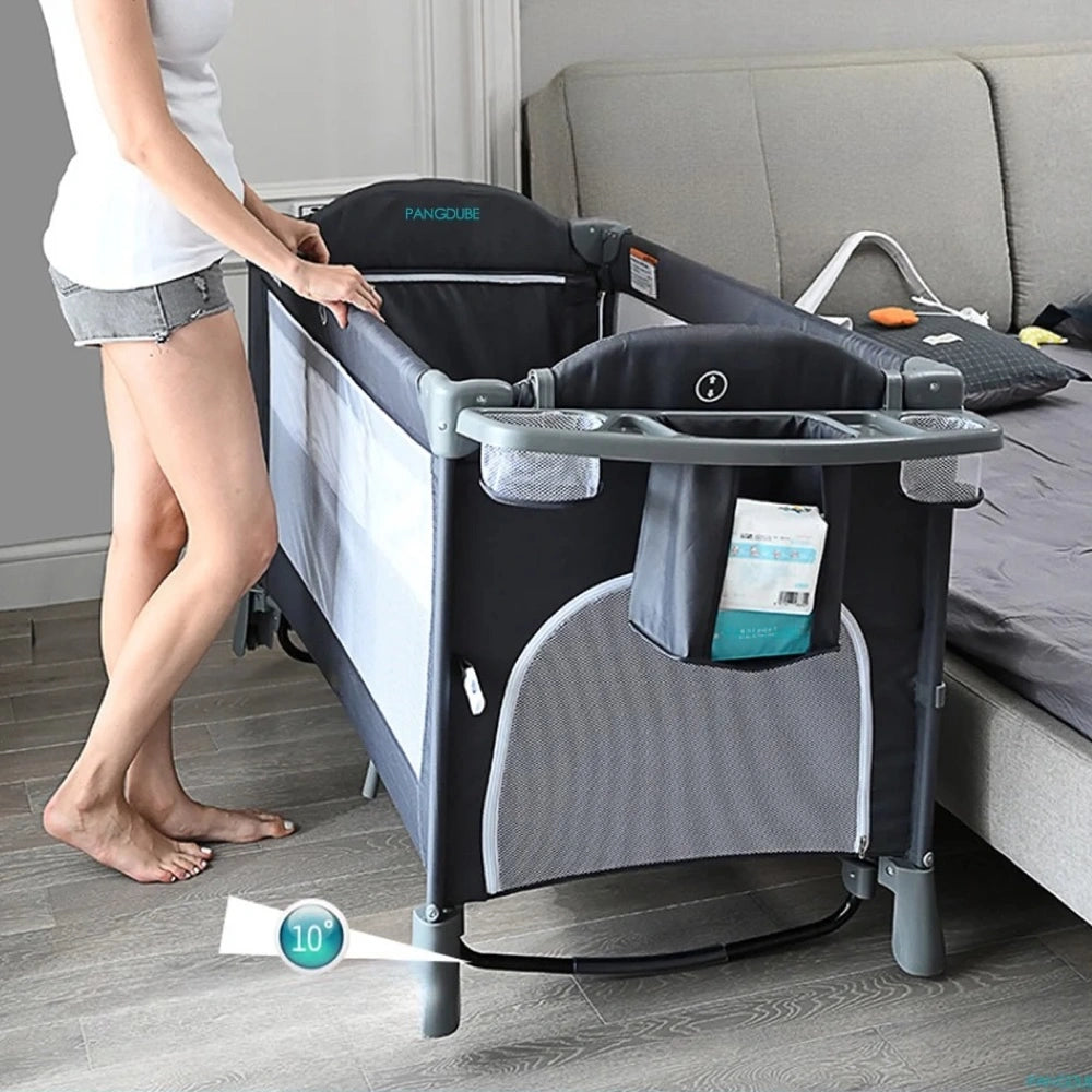 Barnsäng Bedside Crib Standard by LV - Resesäng