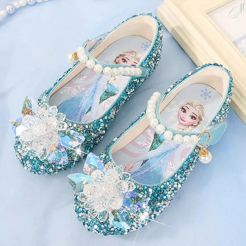 Frost Barnskor Glittriga Elsa
