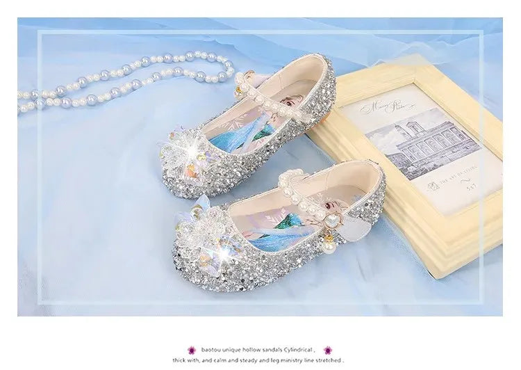 Frost Barnskor Glittriga Elsa
