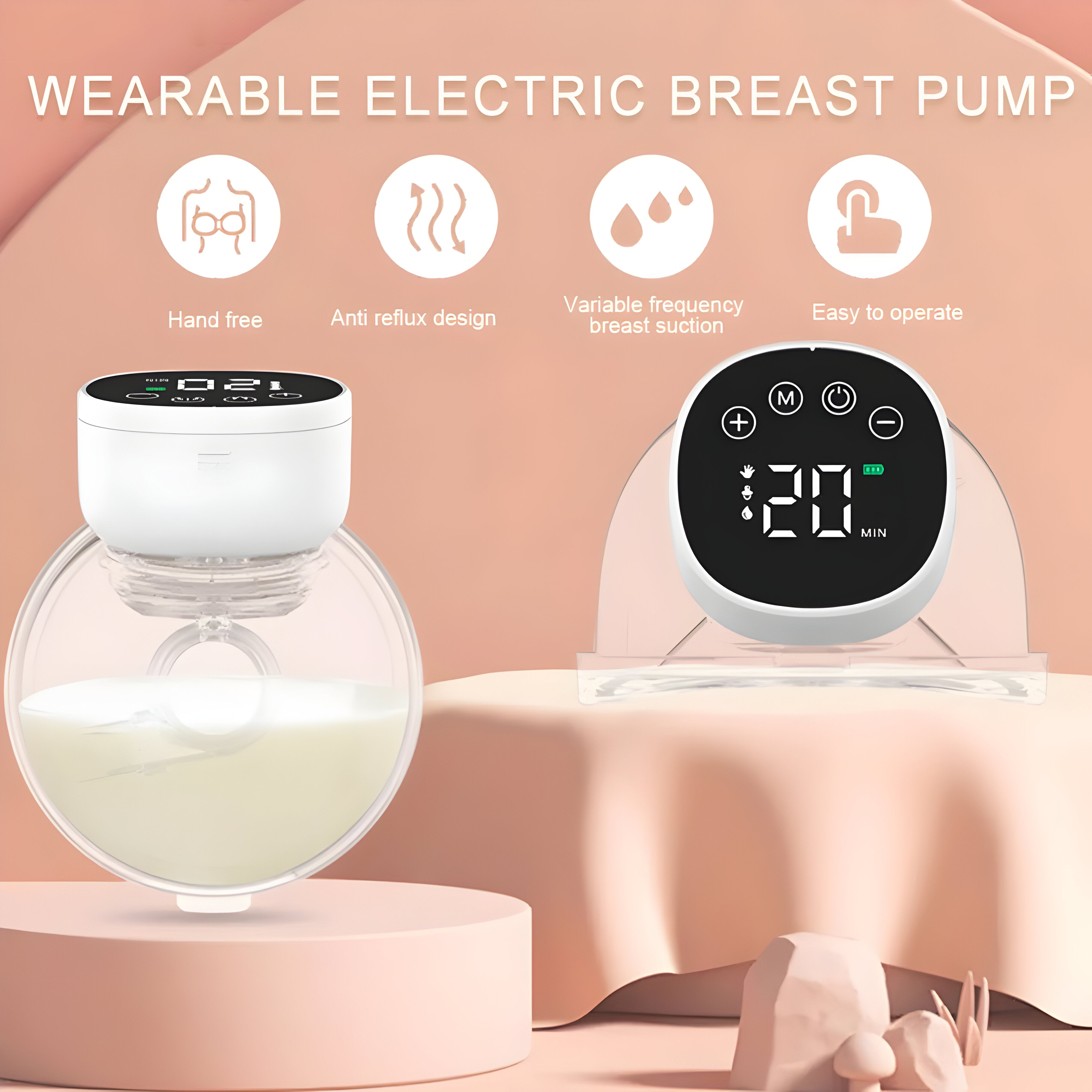 Elektrisk Bröstpump i LED