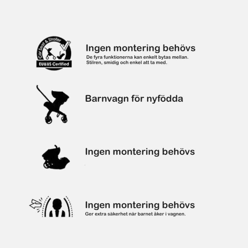 Babyskydd Myway 4-i-1