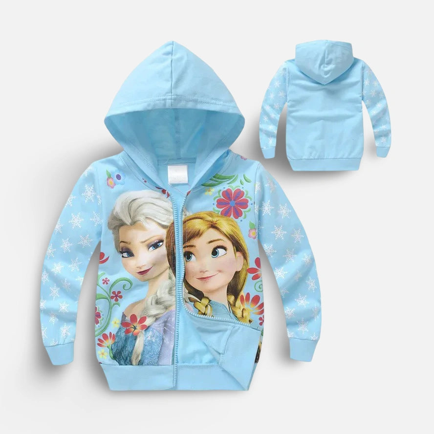 Frozen Elsa & Anna Jacka – Barn