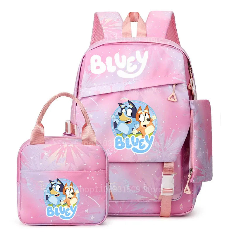 Bluey Ryggsäck 3-delars Set