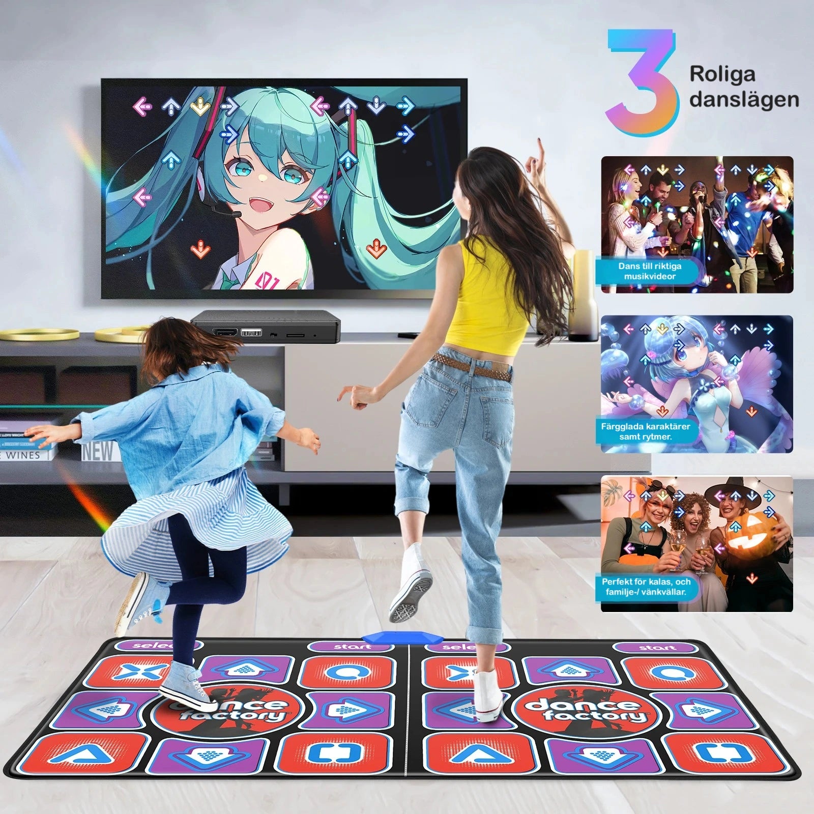 Dansmatta Barn LetsGO