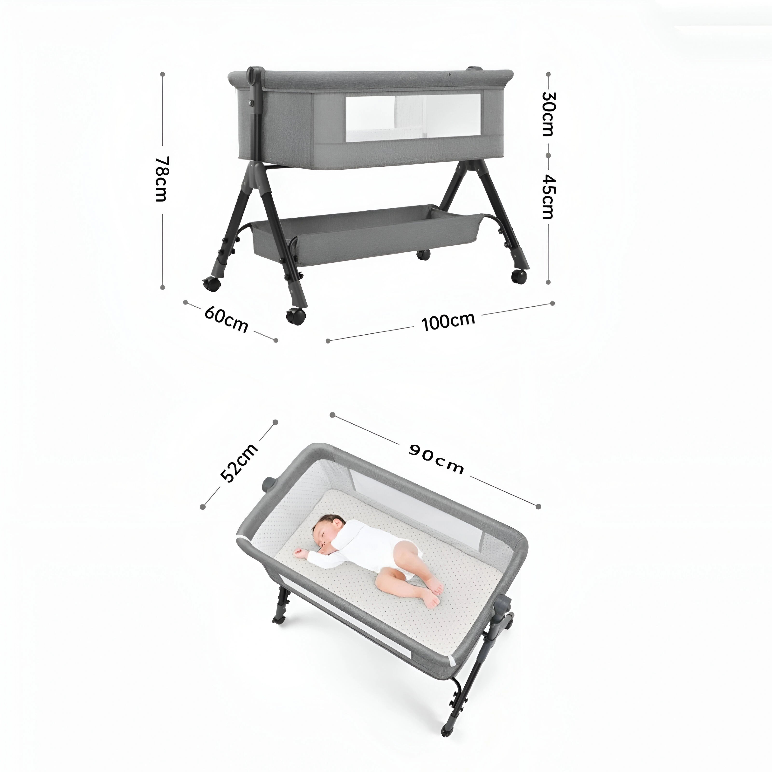 lättskött madrass i DreamNest, vattentålig och mögelresistent kärna