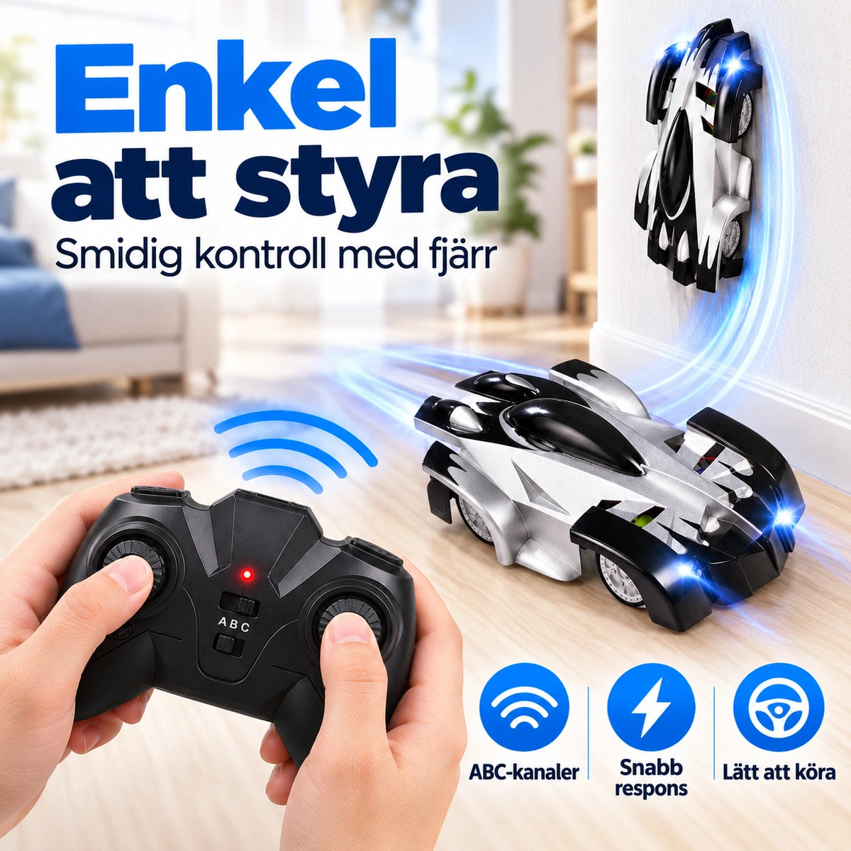 Väggklättrande RC Bil