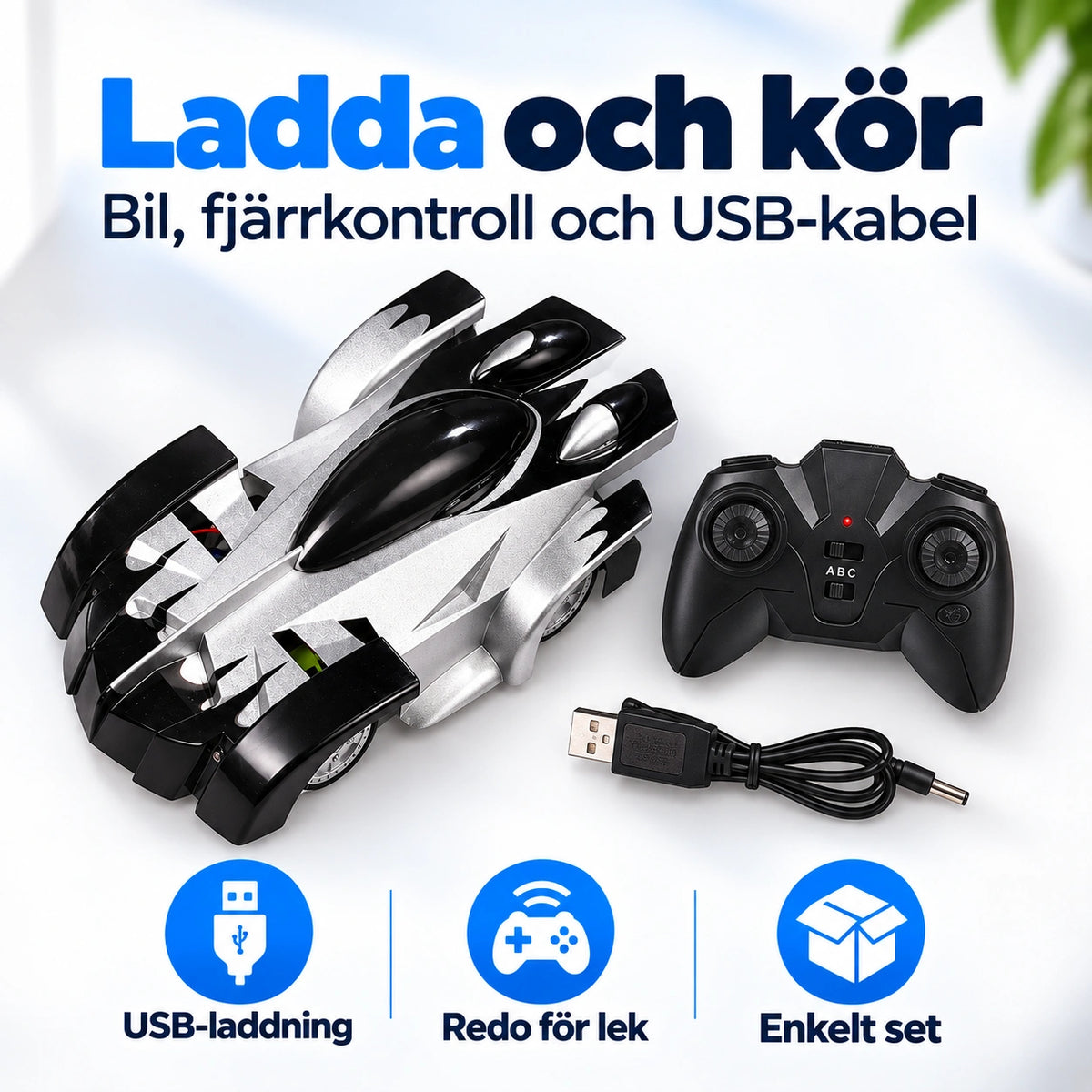 Väggklättrande RC Bil