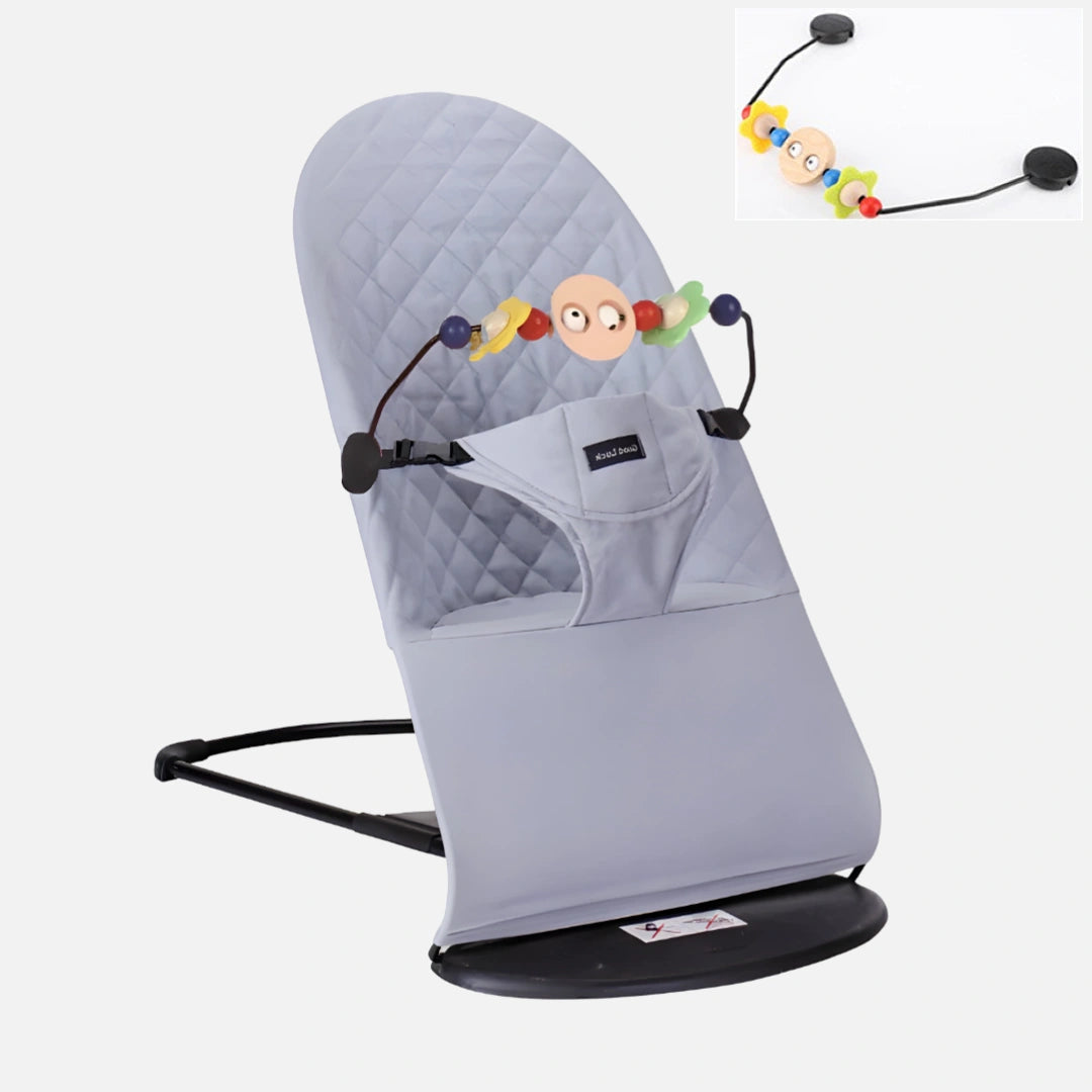 Babysitter med Aktivitetsleksak Ljusgrå