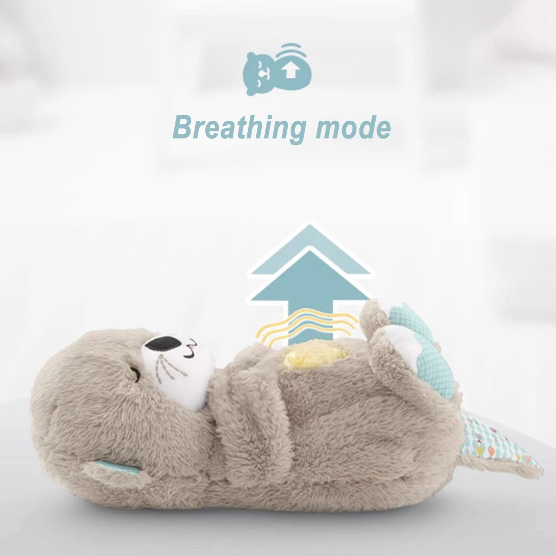 breathing otter Soothe 'n Snuggle