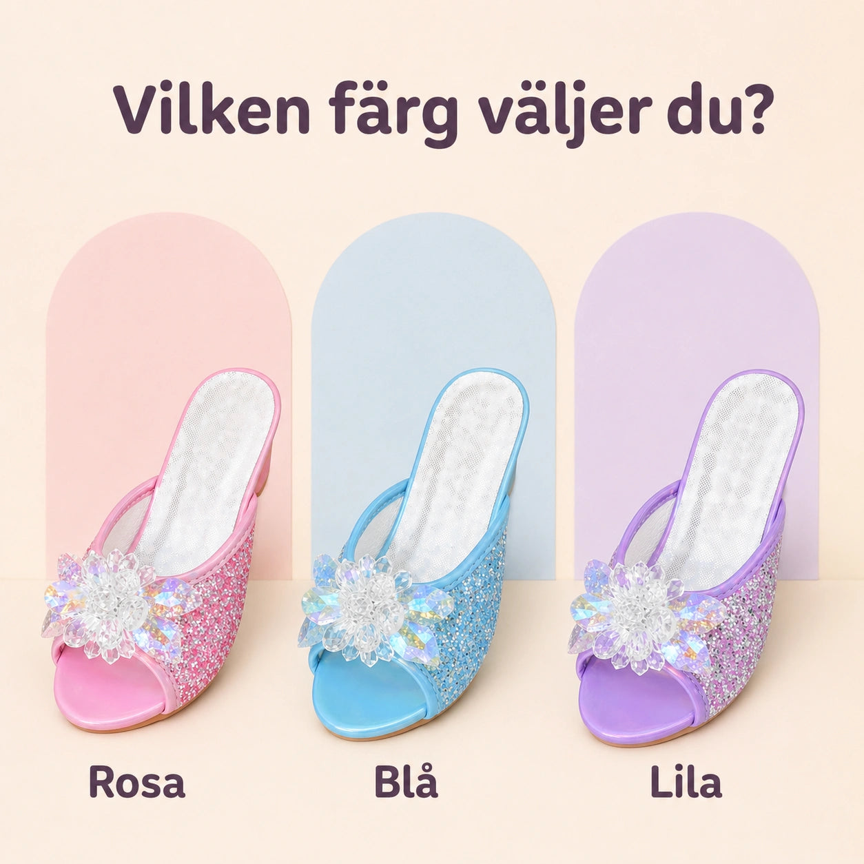 Prinsesskor med Klack för Barn