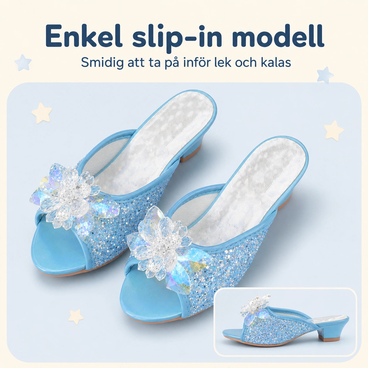 Prinsesskor med Klack för Barn